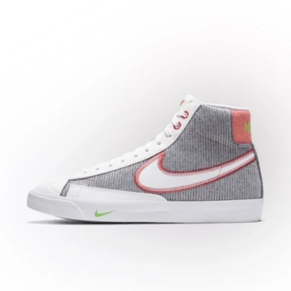 Nike Blazer Mid ’77 – Grey/Sport Red/Electric Green – Size 8.5 - Picture 14 of 14